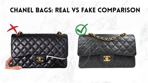 chanel bag replica vs real|authentic copy of chanel handbags.